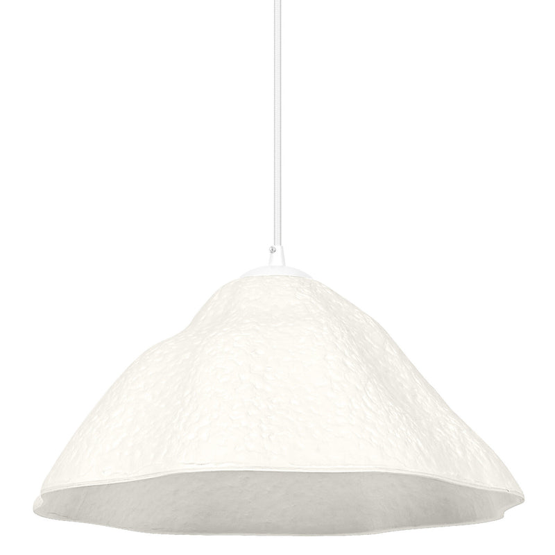 Suspension Lotus Leaf blanche