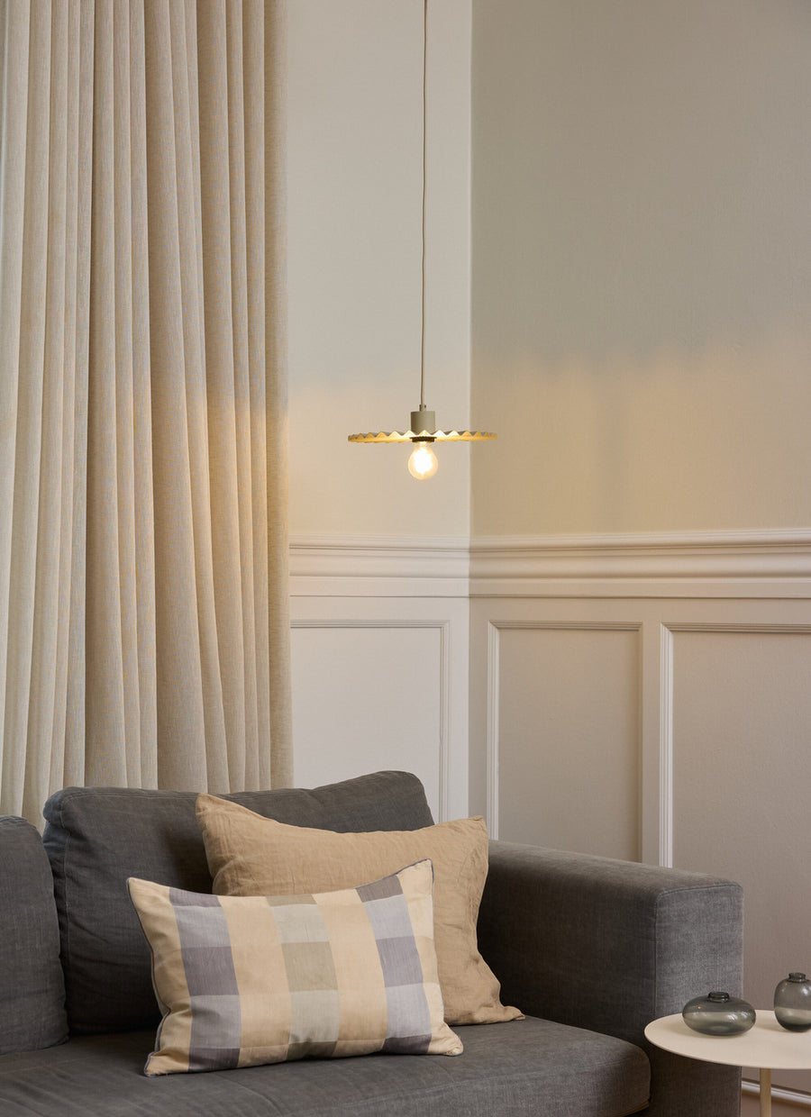 Suspension Plisse beige