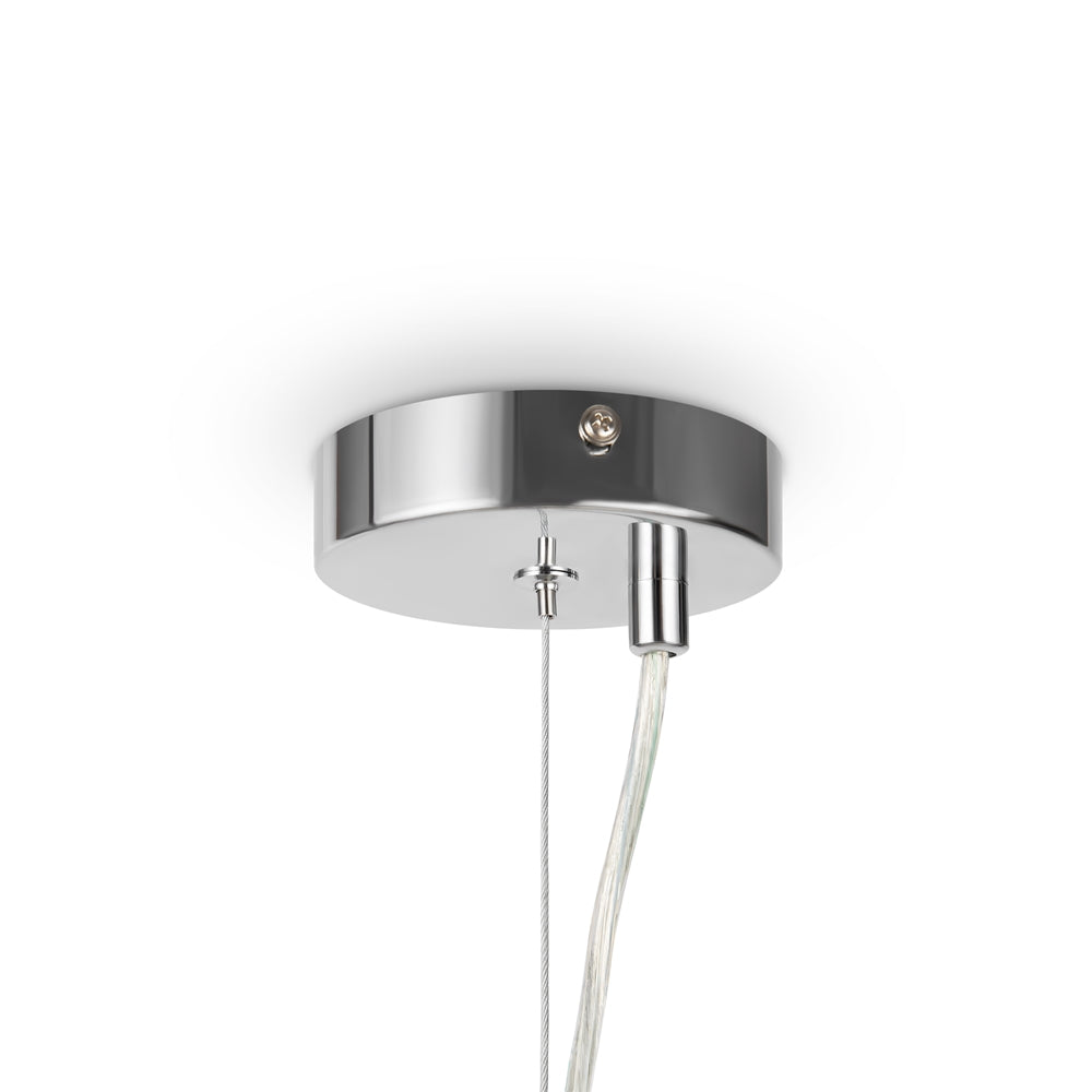 Dallas Suspension luminaire argenté