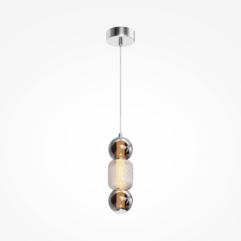 Drop Suspension luminaire argenté