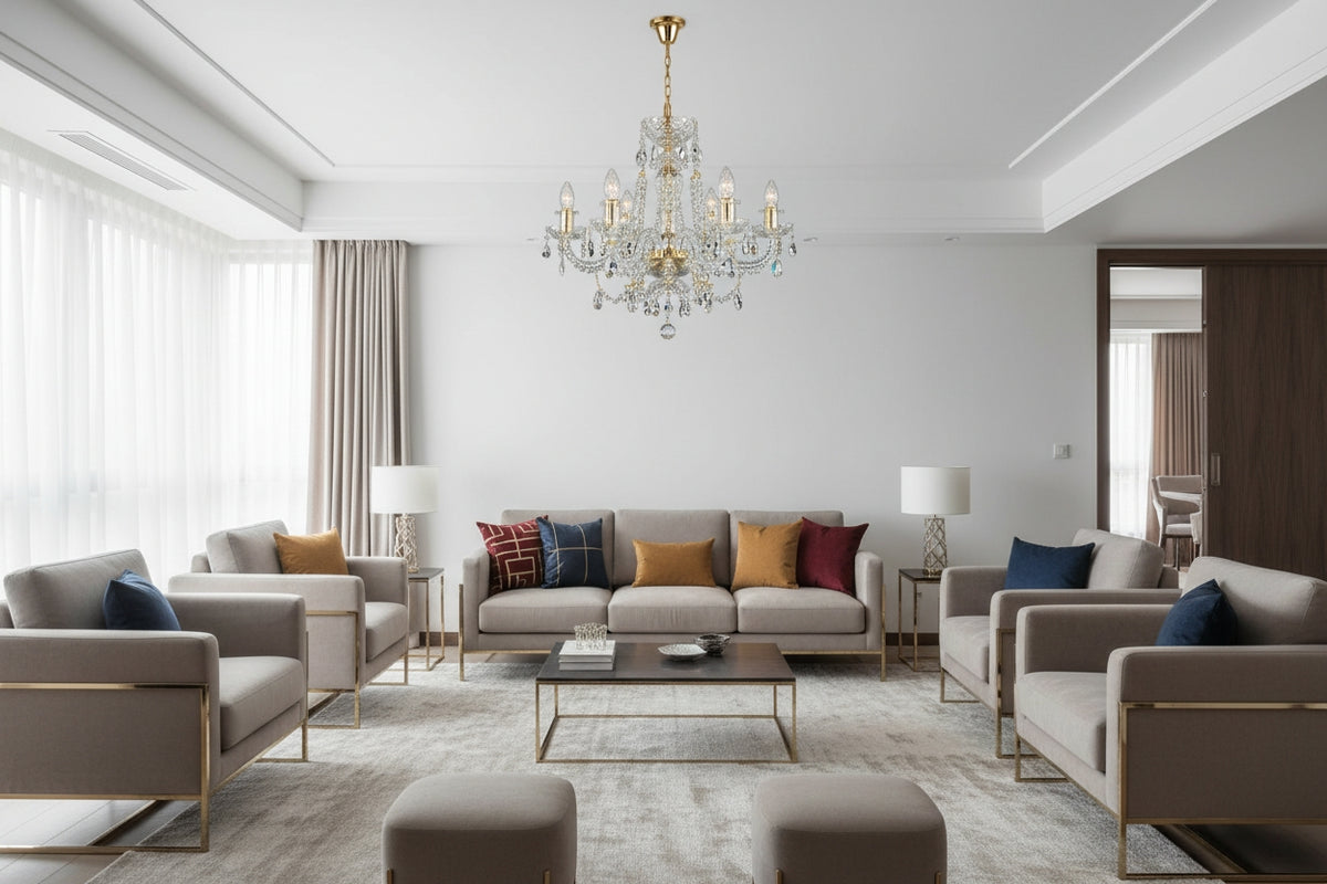 Lustre en cristal LLCH06AG