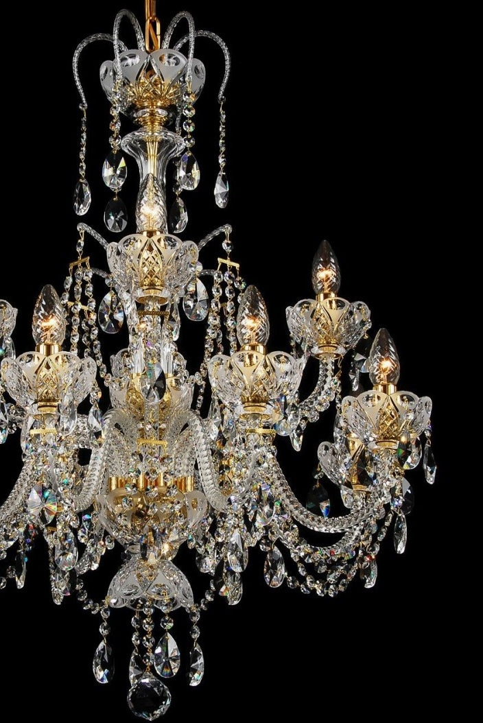 Lustre en cristal taille OLA