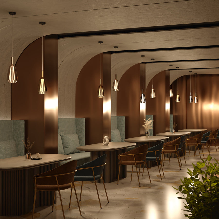 Duality Suspension luminaire noir