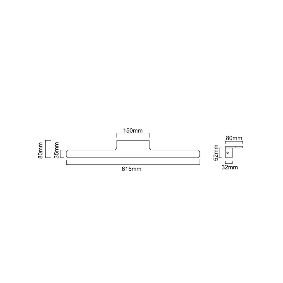 Applique murale LED Luce 62 température réglable, IP44
