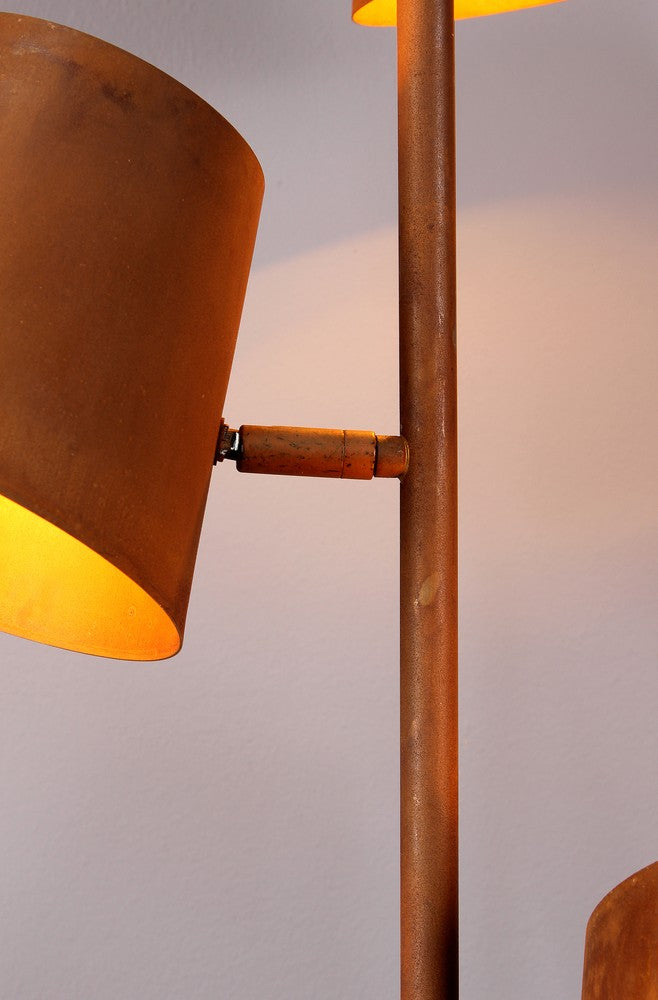 Lampadaire Colt rouille, H 165 cm