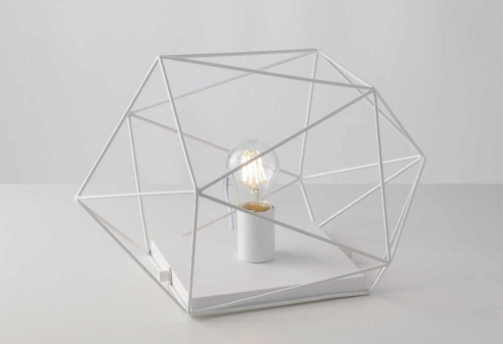 Lampe à poser Abraxas blanche