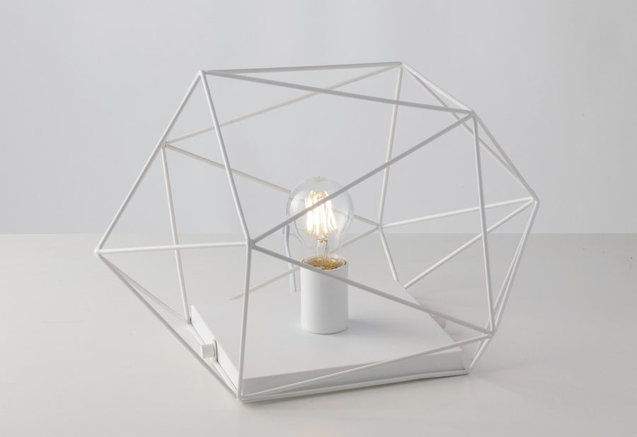 Lampe à poser Abraxas blanche
