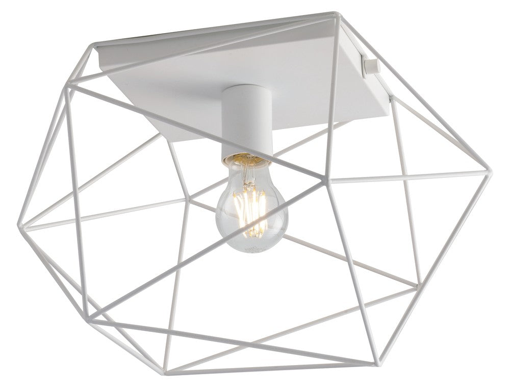 Plafonnier Abraxas blanc, L 40,5 cm
