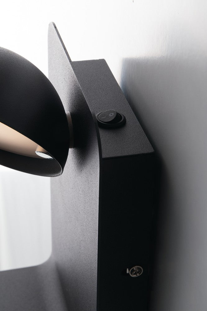 Applique murale Boing noire