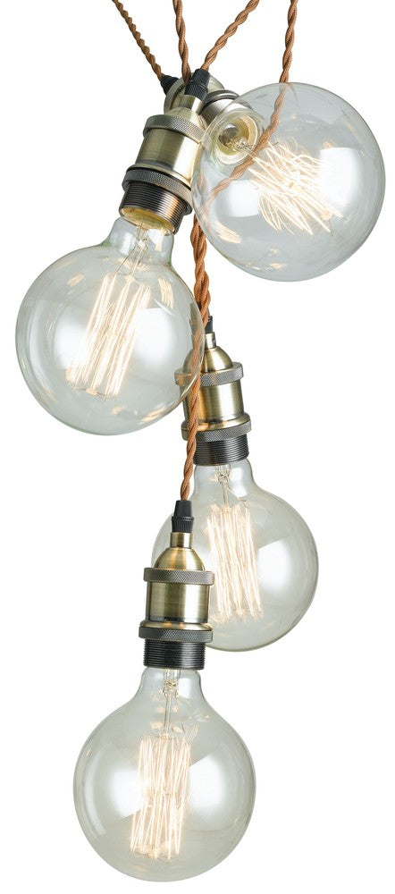 Plafonnier Groove bronze