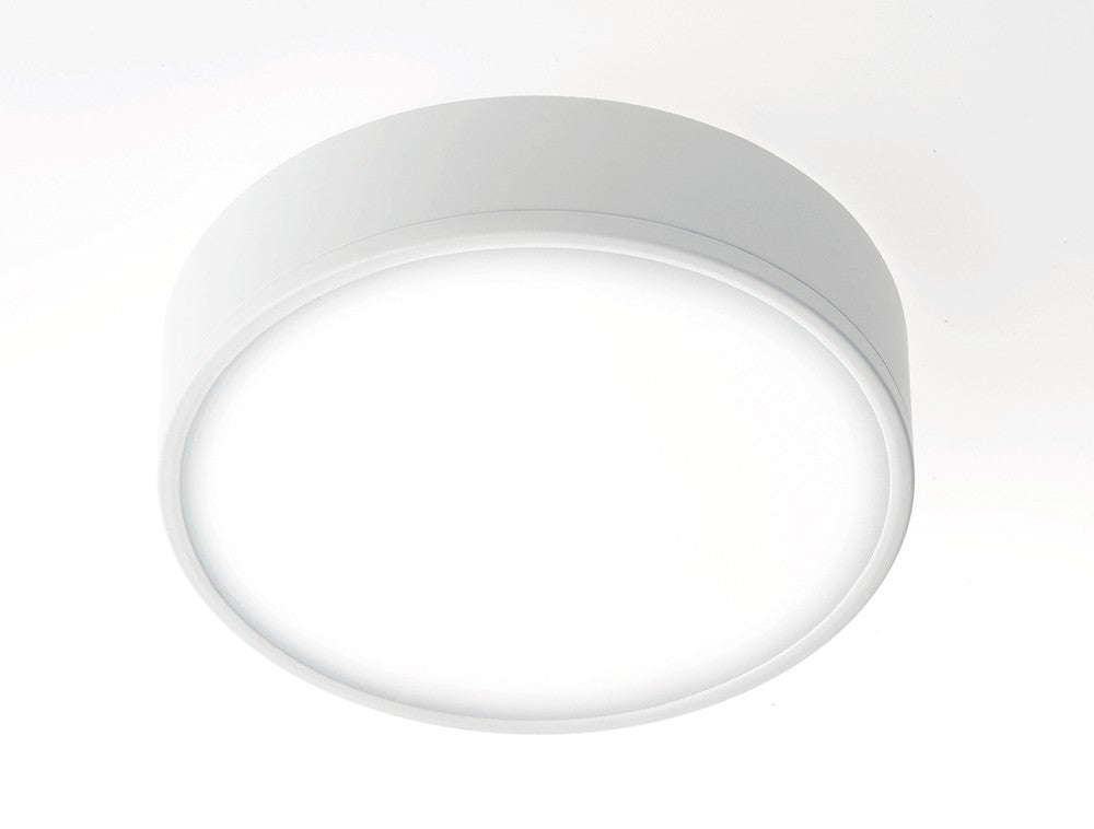 Plafonnier blanc, L 40,5 cm