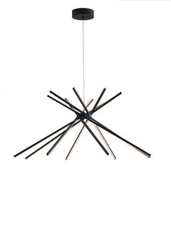 Suspension luminaire | Shanghai Noire H 160 cm