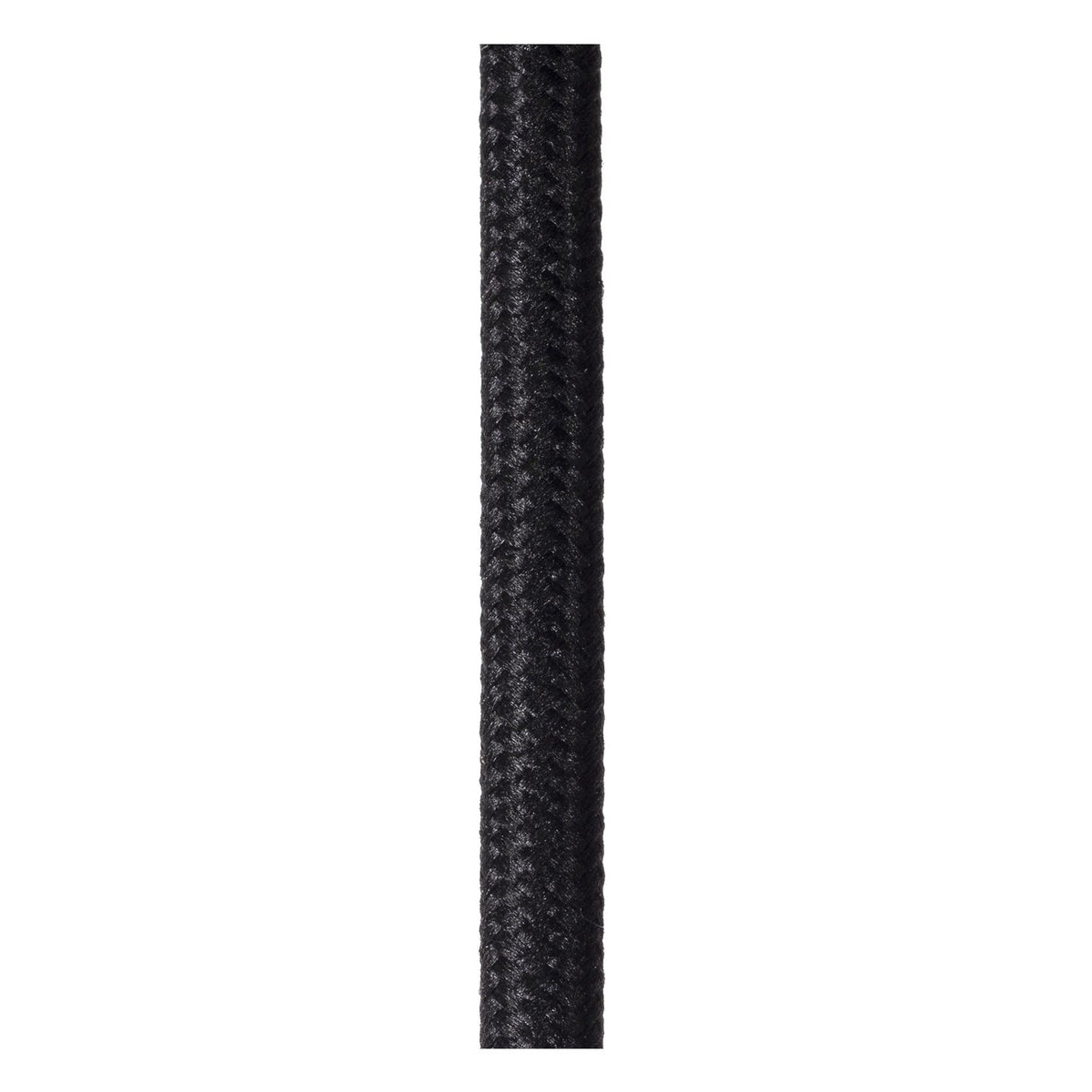 Suspension Corina 3 lumières noire et dorée mat, tissu