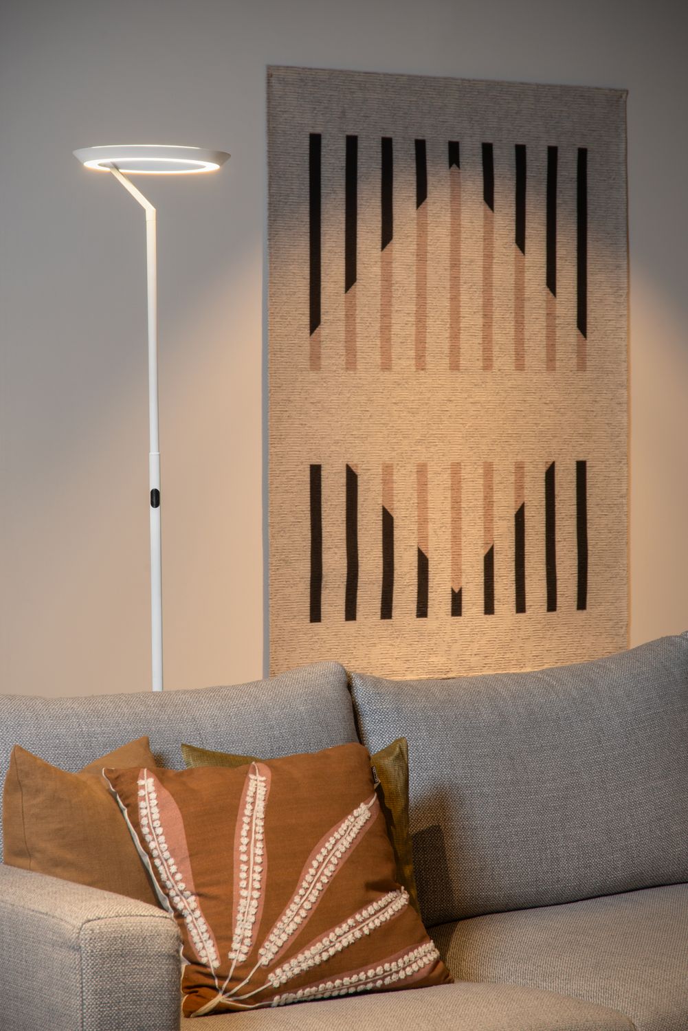 Lampadaire Celeste blanc