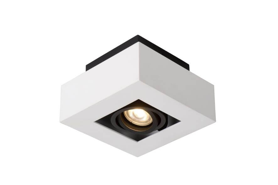 Plafonnier Xirax blanc et noir