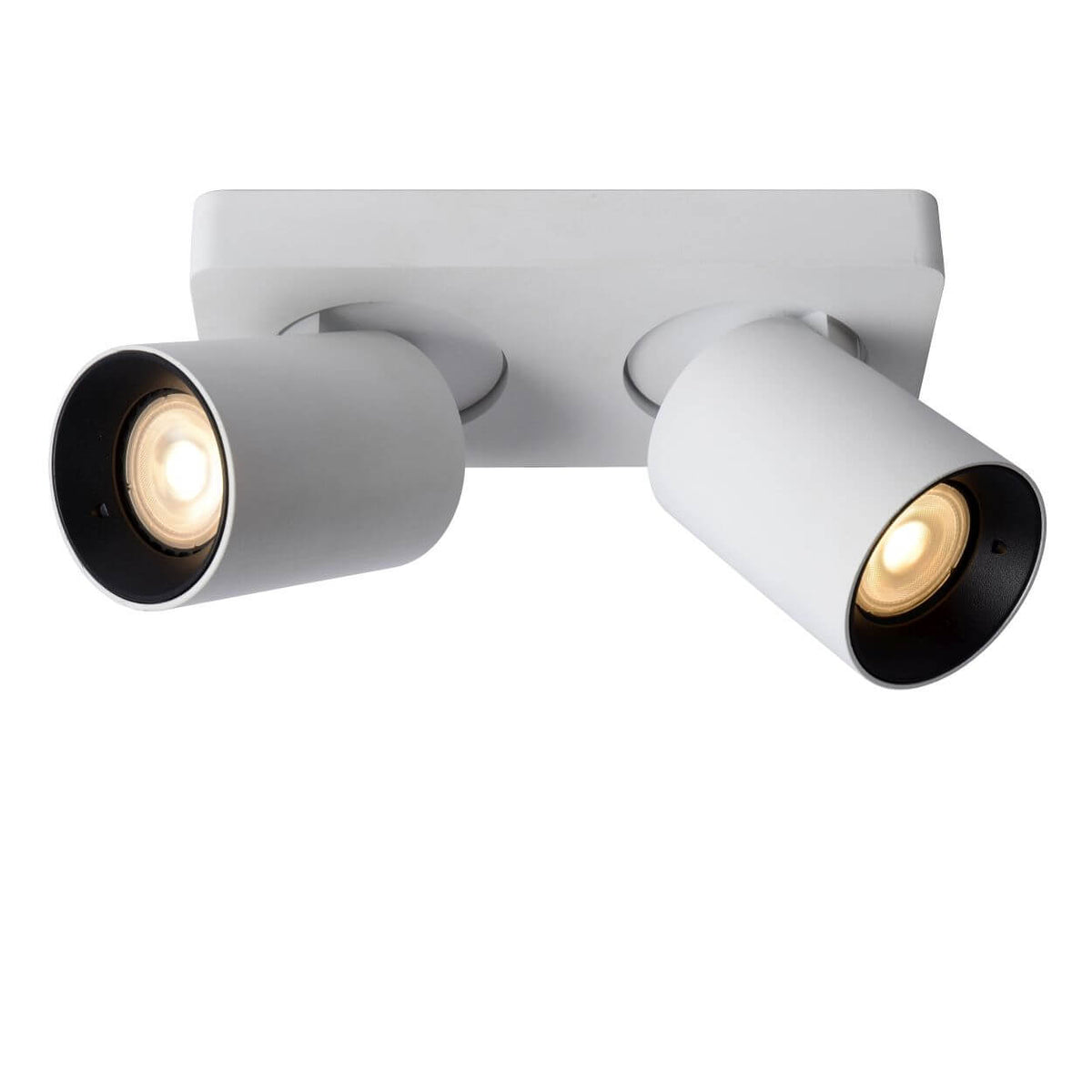 Plafonnier Nigel 2 lumières blanc