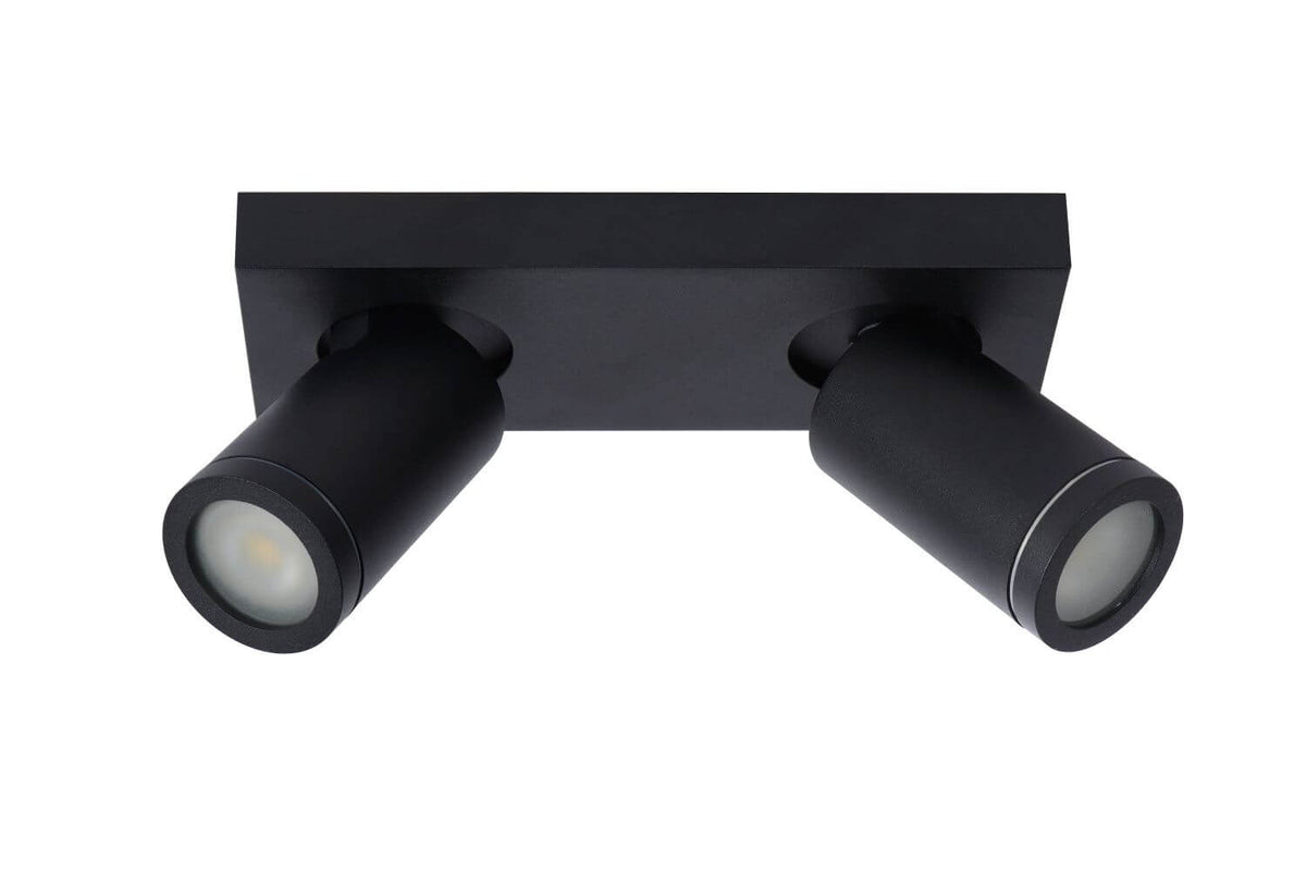 Plafonnier Taylor 2 lumières noir