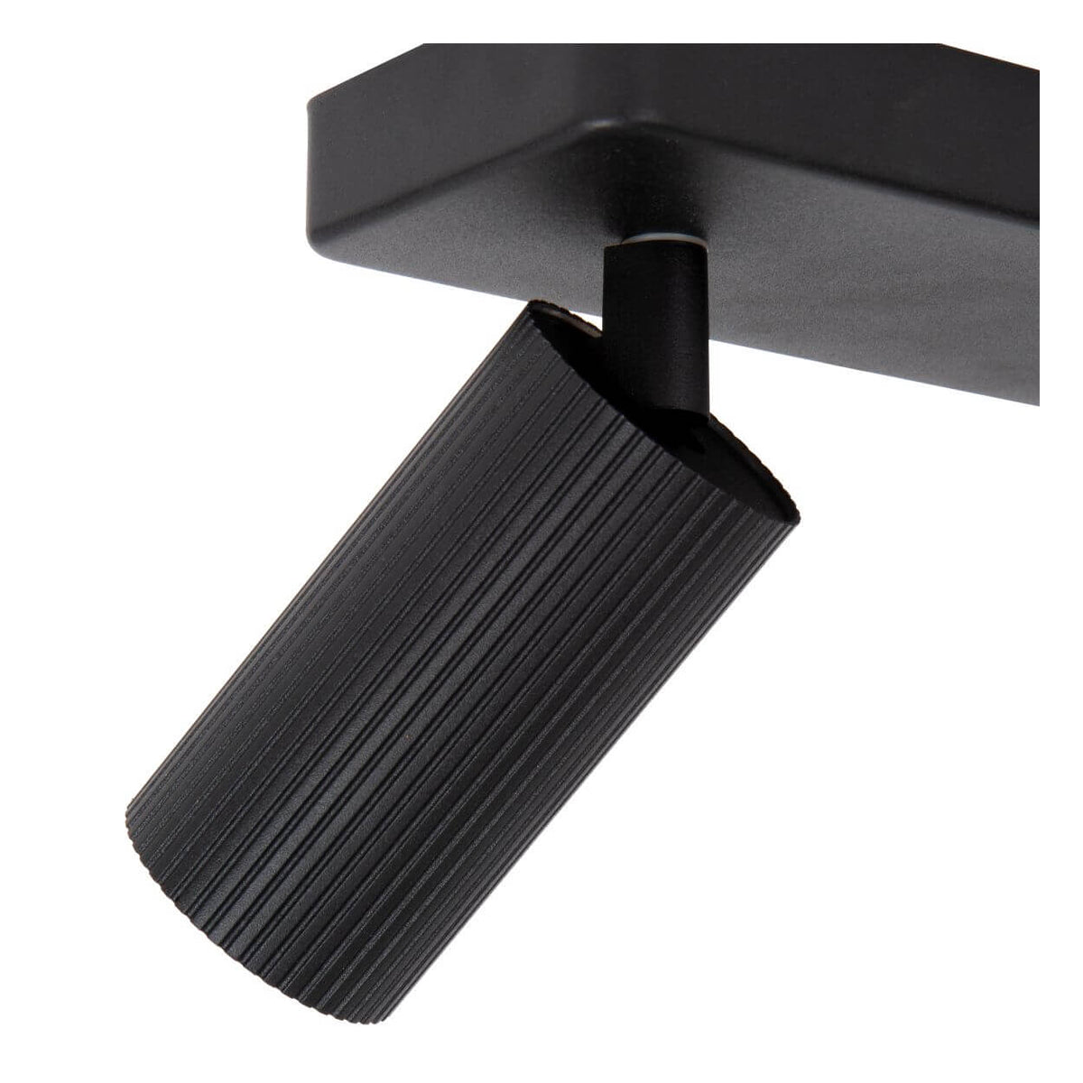 Plafonnier Clubs 2 lumières noir