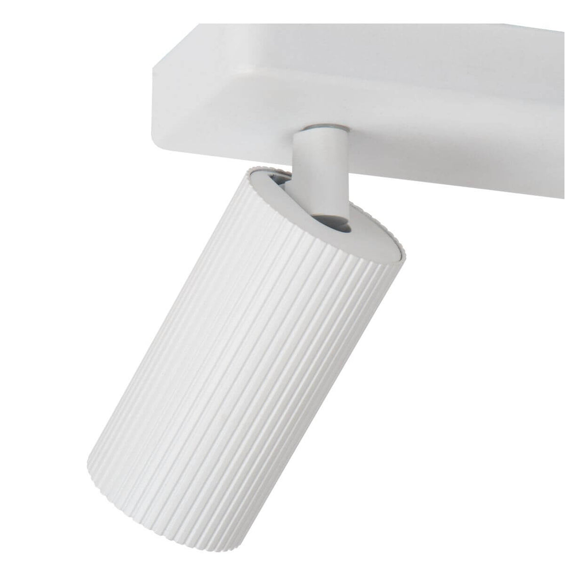 Plafonnier Clubs 2 lumières blanc