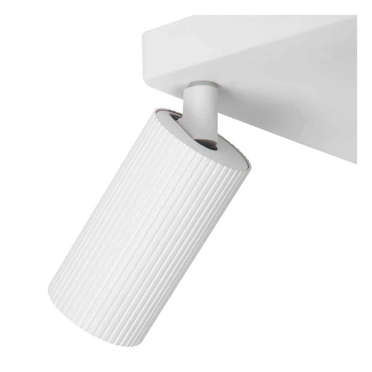 Plafonnier Clubs 4 lumières blanc