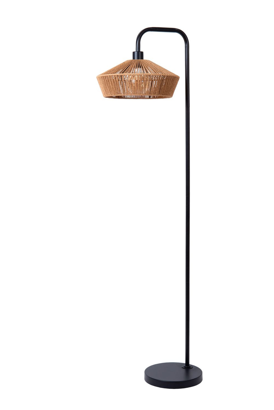 Lampadaire Yunkai noir, papier