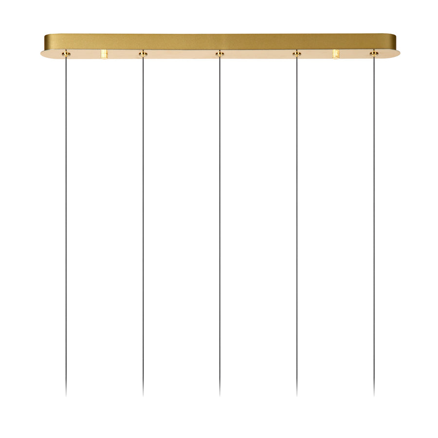Suspension Kligande dorée, L 84 cm