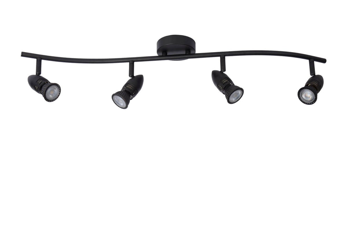 Plafonnier Caro 4 lumières noir