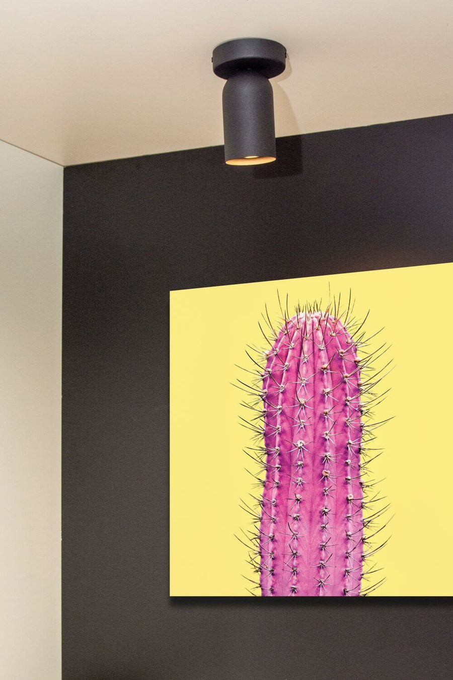Applique murale Punch noire