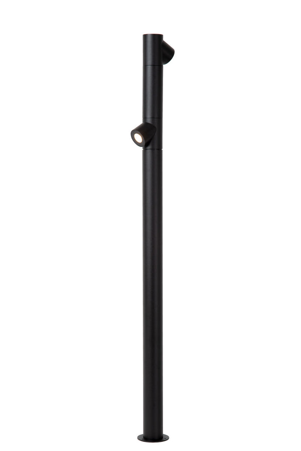 Borne extérieure Ibamba noire, H 100 cm