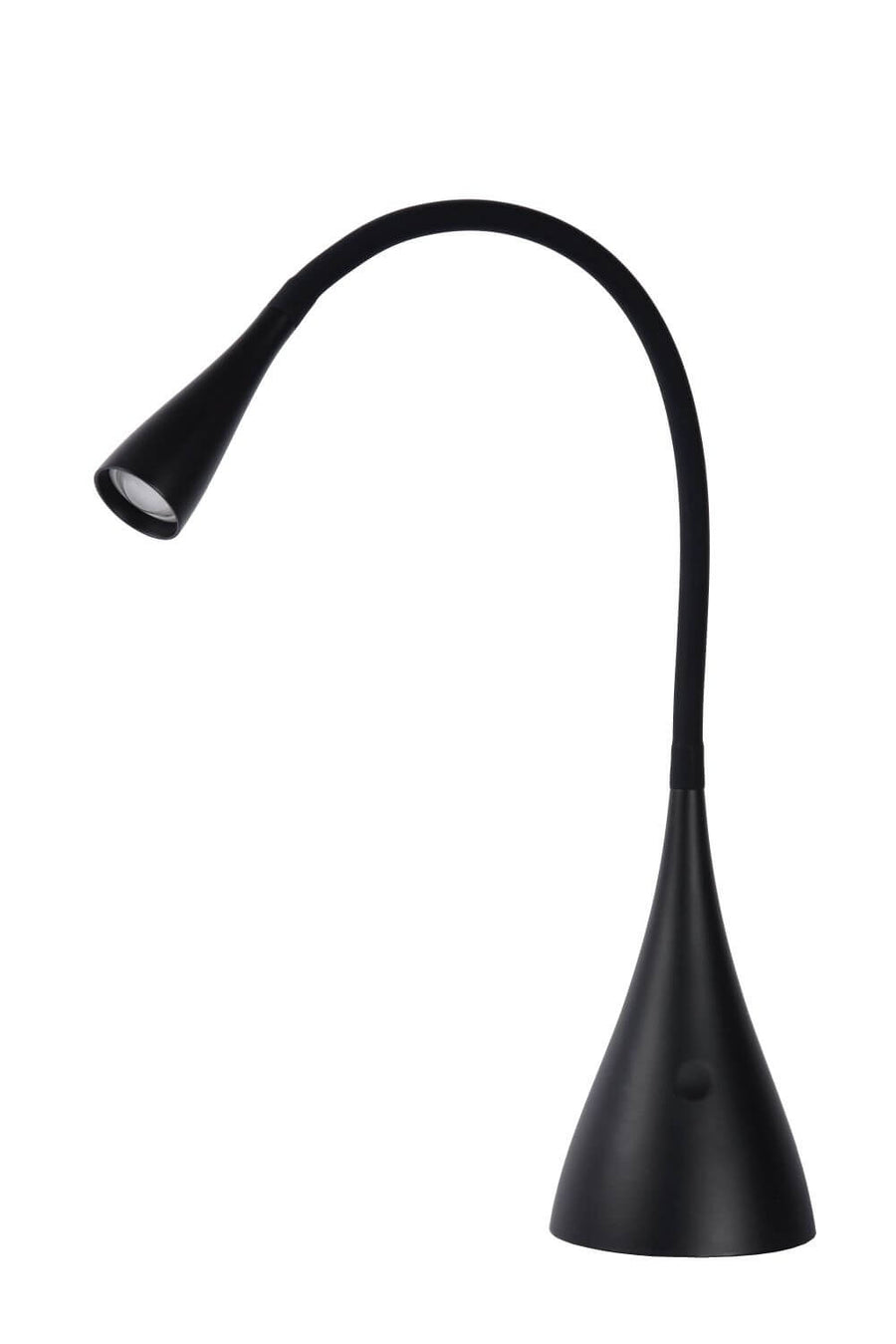 Lampe de bureau Zozy noire, H 48,5 cm