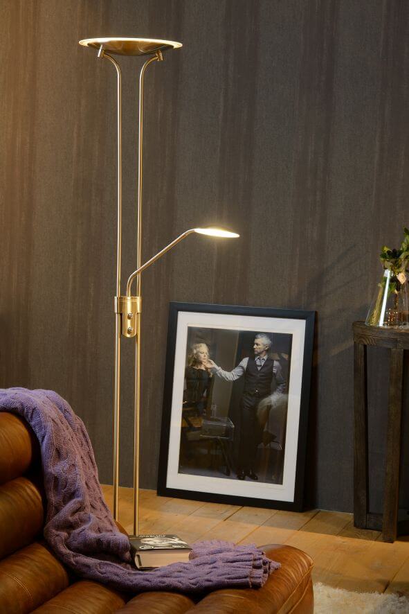 Lampadaire Champion chromé