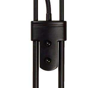 Lampadaire Champion noir