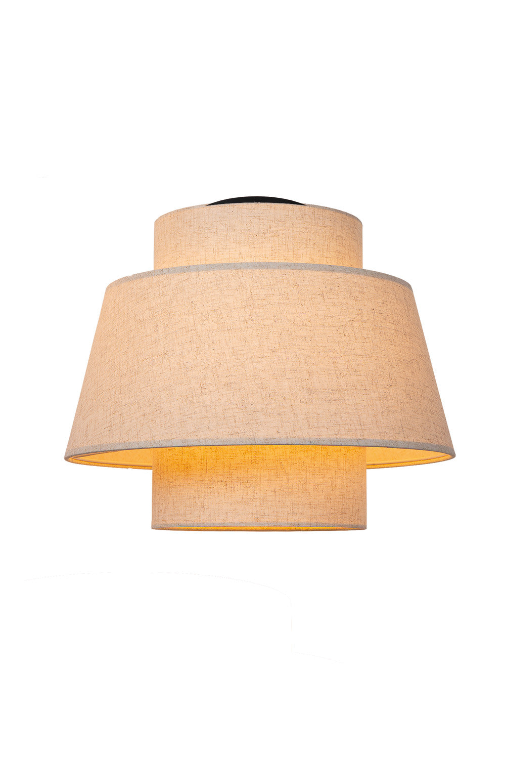 Plafonnier Tribute beige, tissu