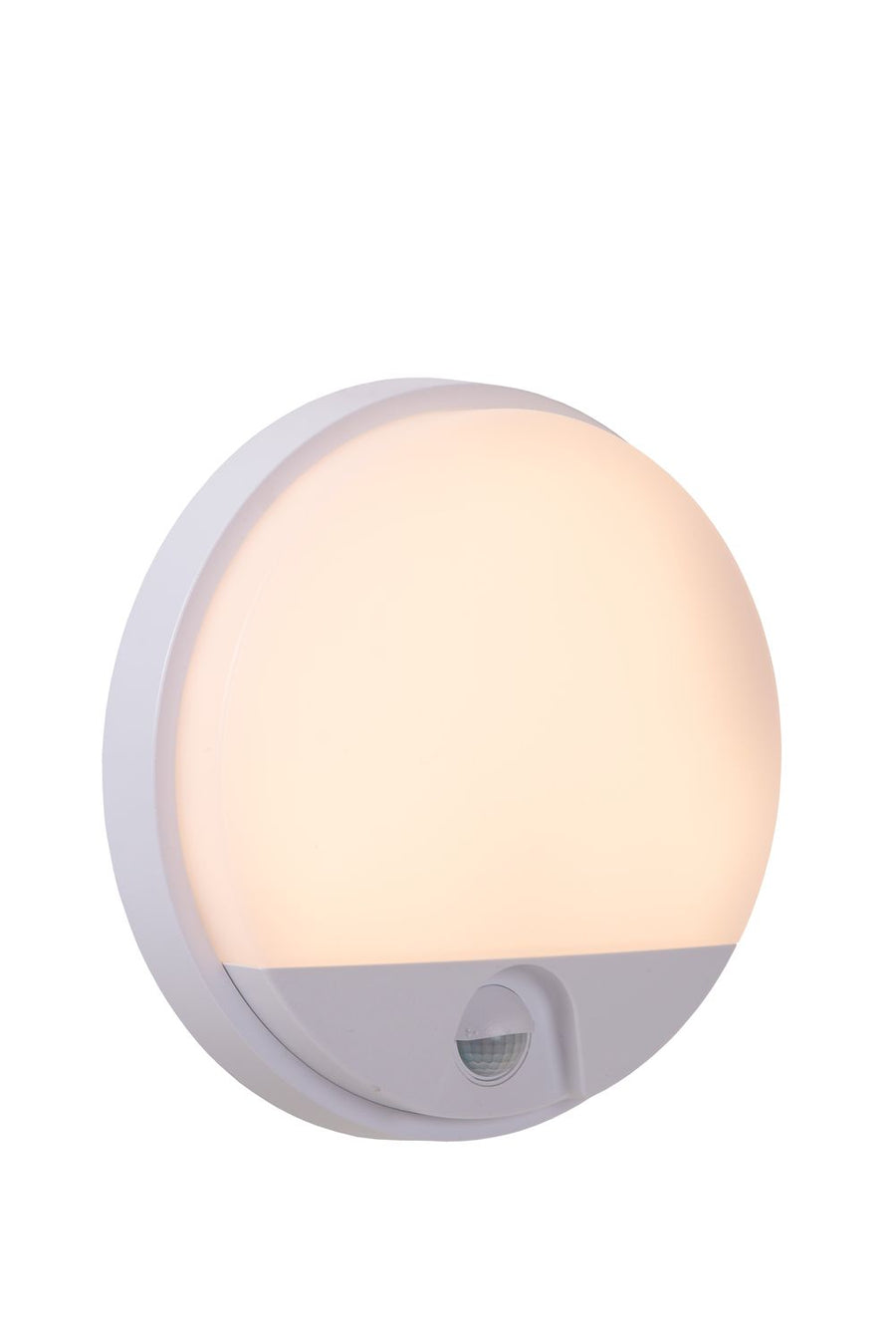 Applique extérieure Hups IR blanche, H 21 cm