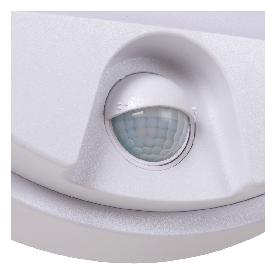 Applique extérieure Hups IR blanche, H 21,2 cm