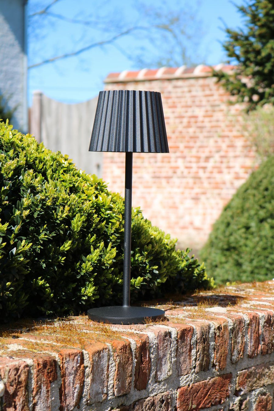 Lampe extérieure Justine noire