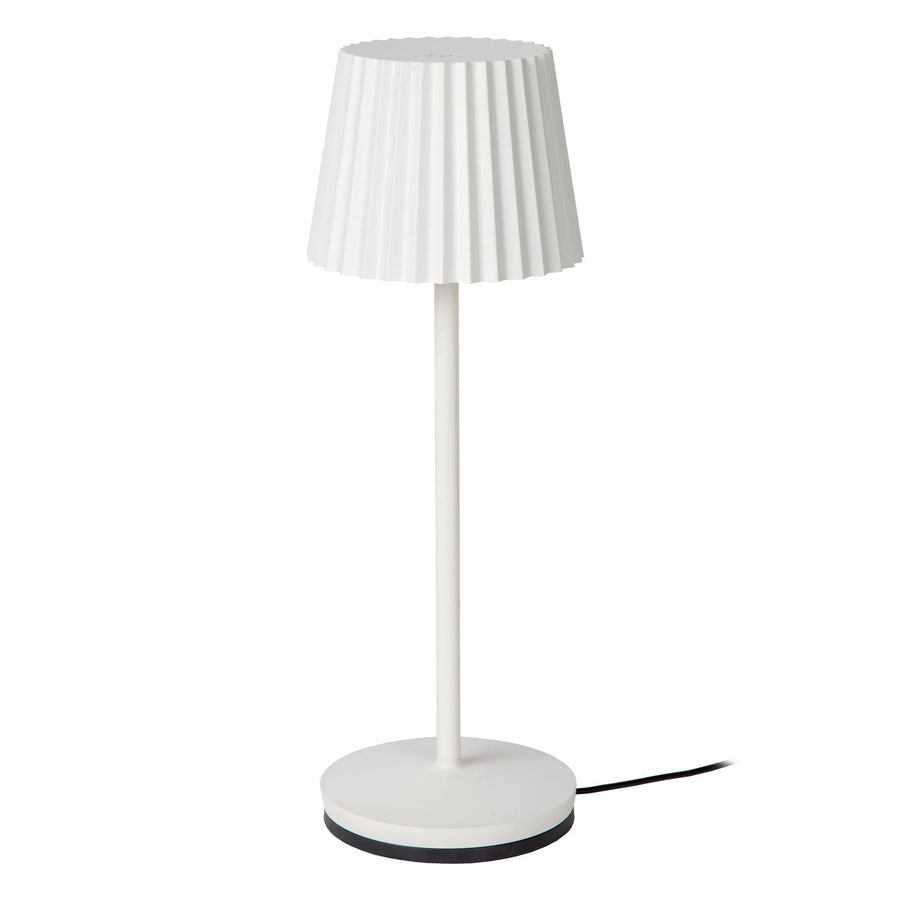 Lampe extérieure Justine blanche