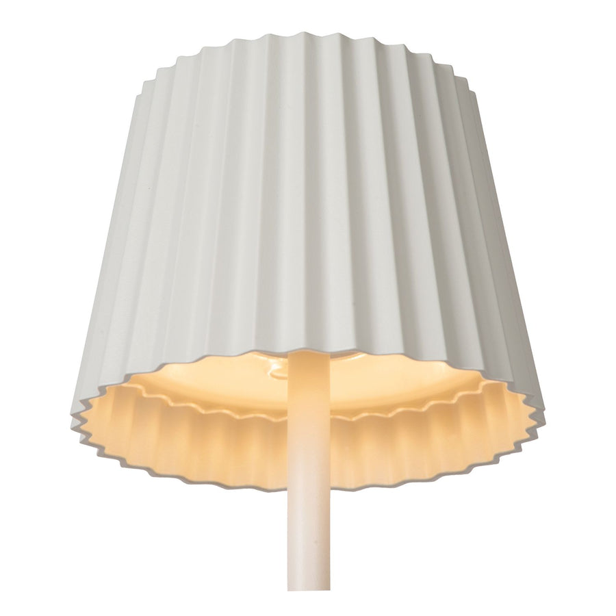 Lampe extérieure Justine blanche
