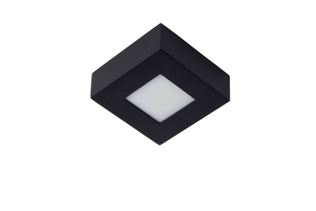 Plafonnier Brice noir, L 10,8 cm