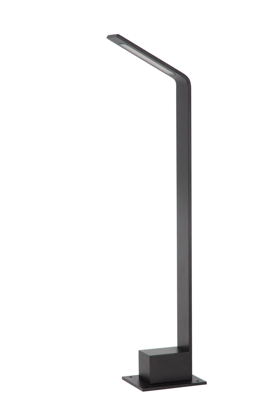 Autre angle de vue du luminaire entier, éclairage éteint, fond neutre