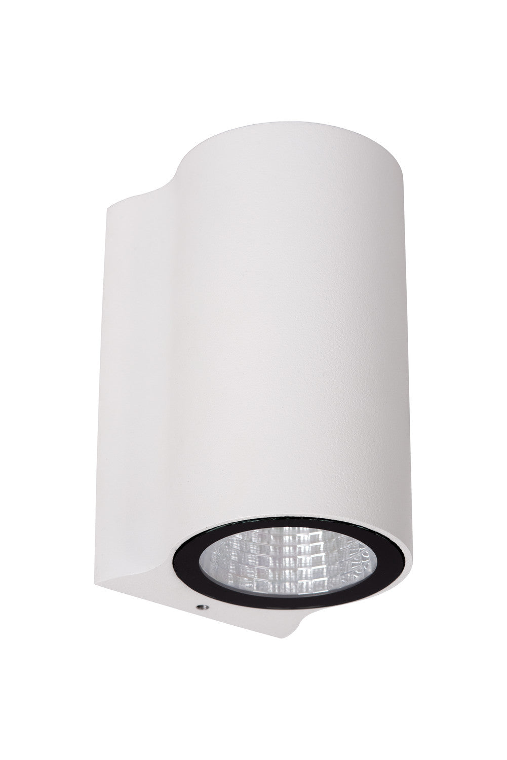 Applique extérieure Akra blanche, H 10 cm