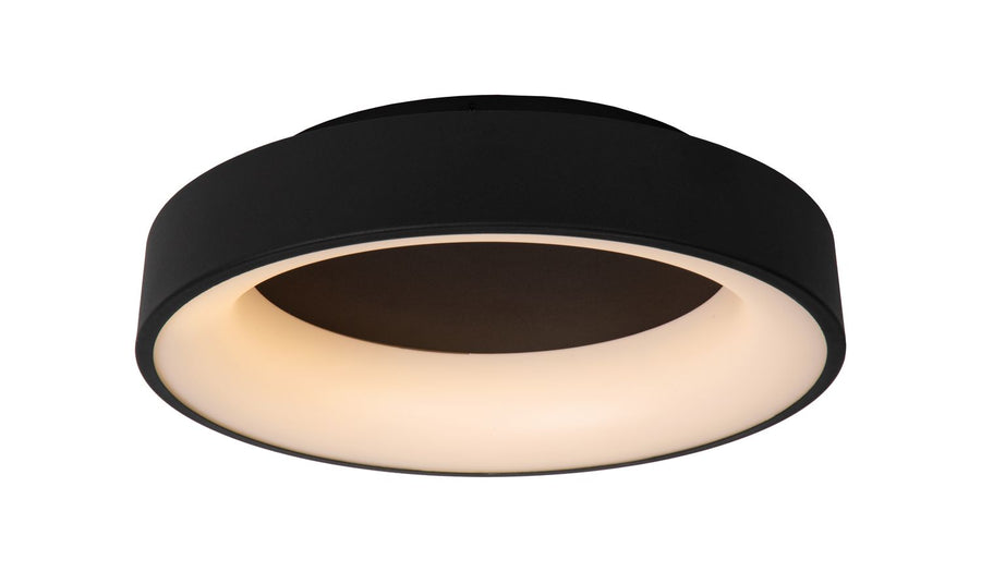 Plafonnier Mirage noir, Ø 45 cm