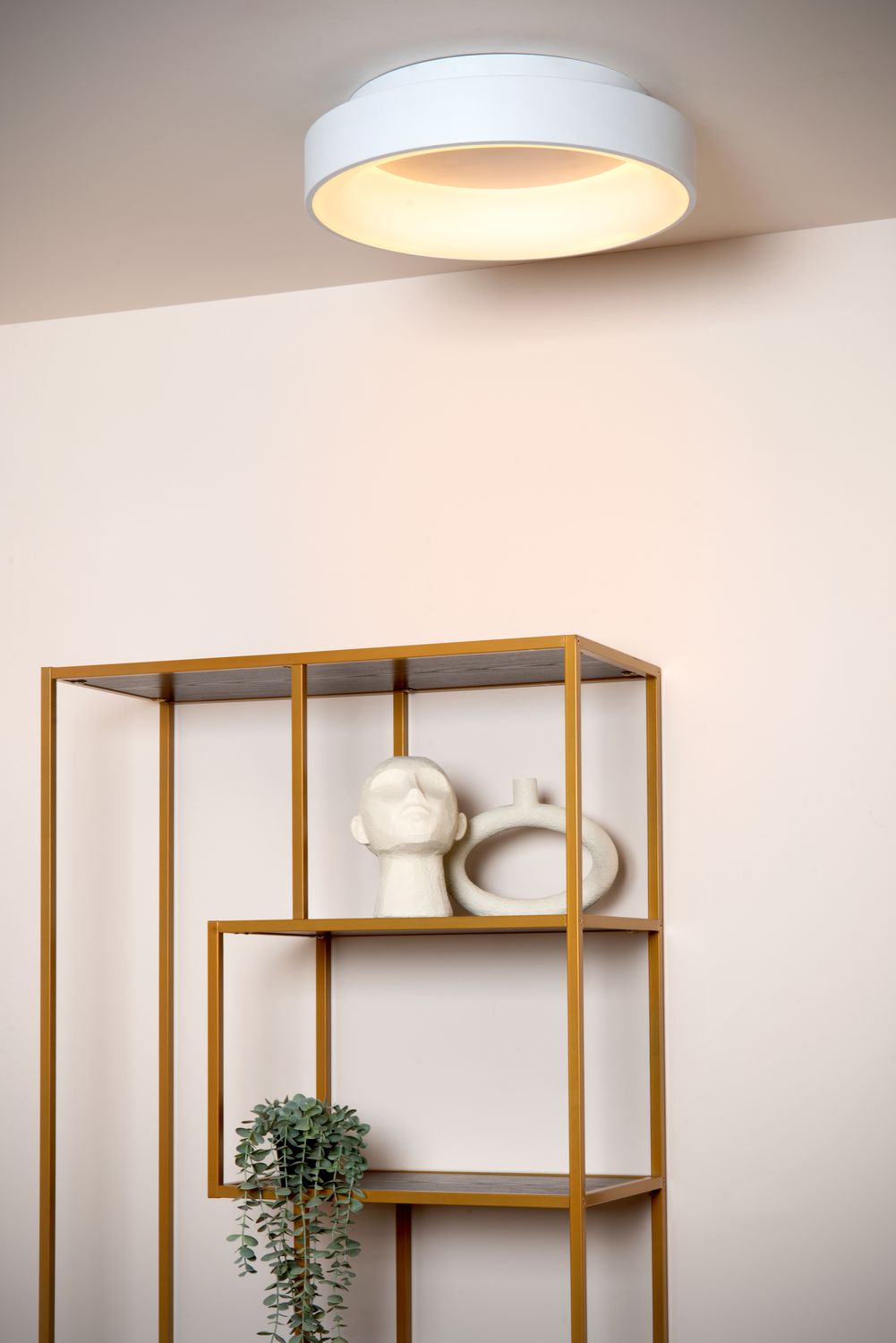 Plafonnier Mirage blanc, Ø 45 cm