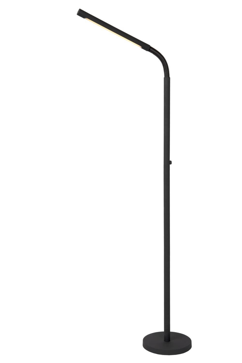 Lampadaire Gilly noir, H 119 cm