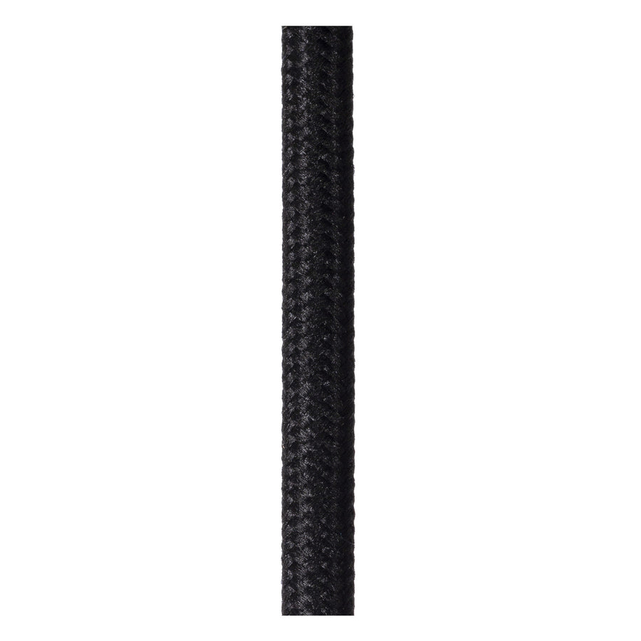Suspension Eloise 7 lumières noire, verre