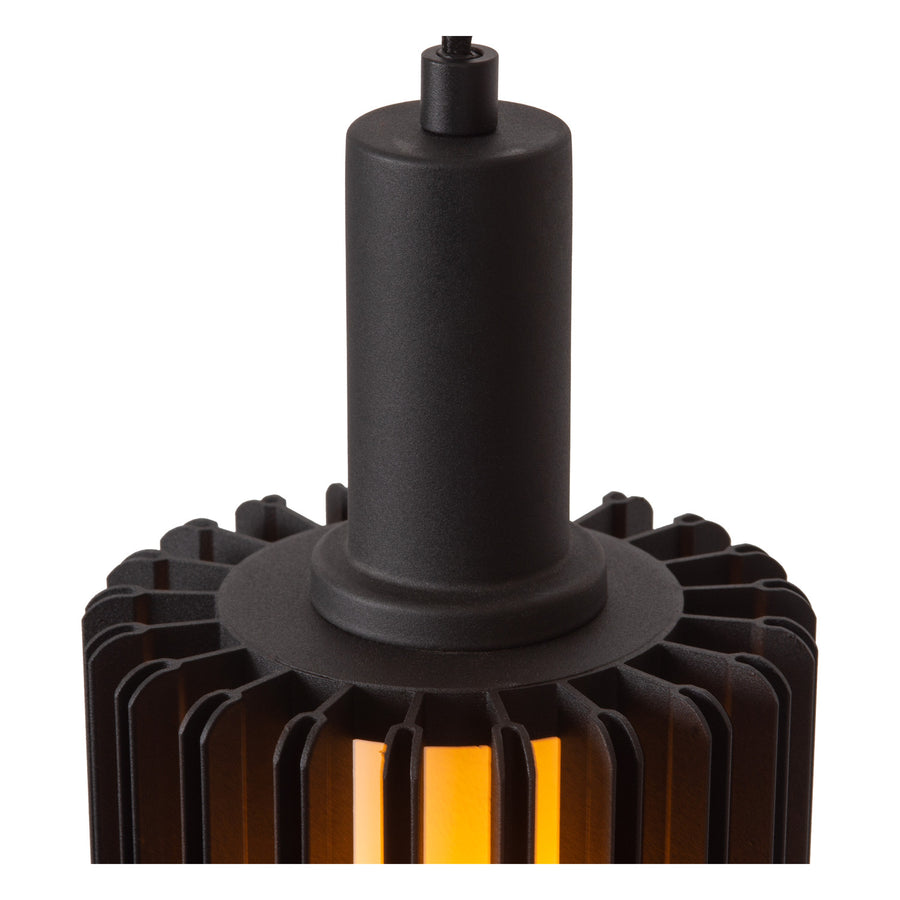 Suspension Lambres 3 lumières noire (45410/13/30)