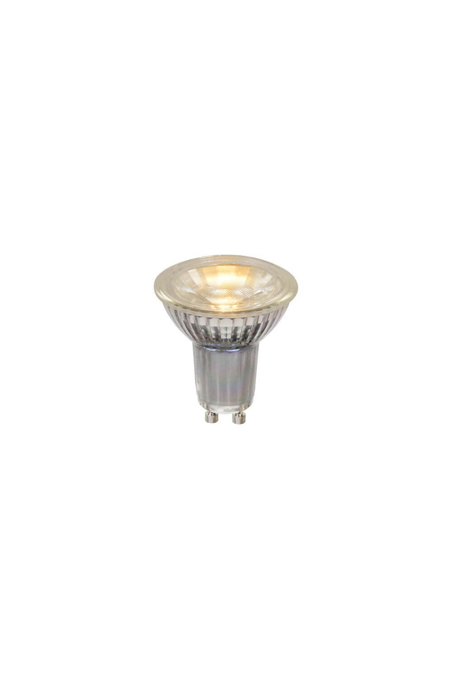 Ampoule LED GU10 transparente, 5 W | Lucide