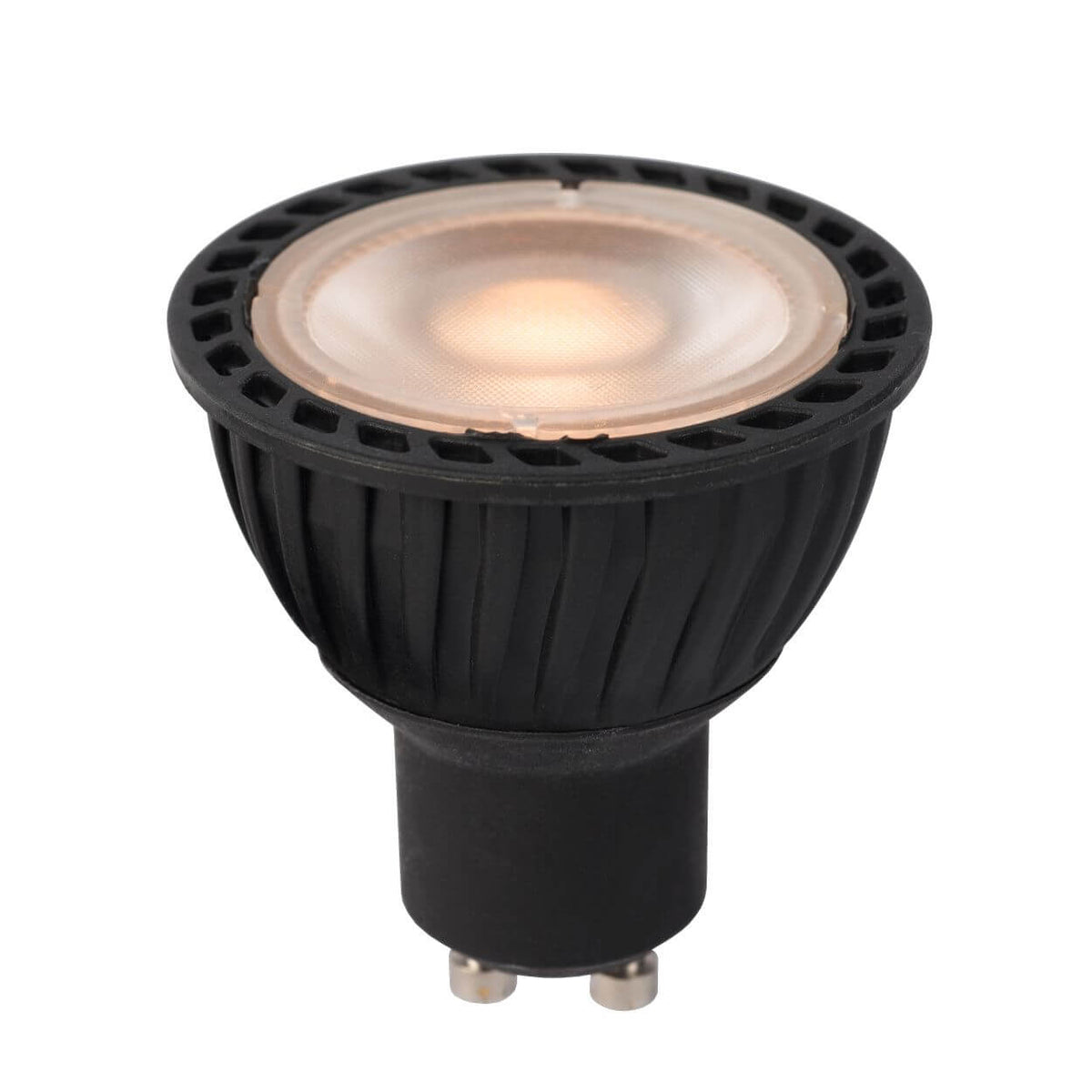 Ampoule LED GU10 noire, 5 W | Lucide (49010/05/30)