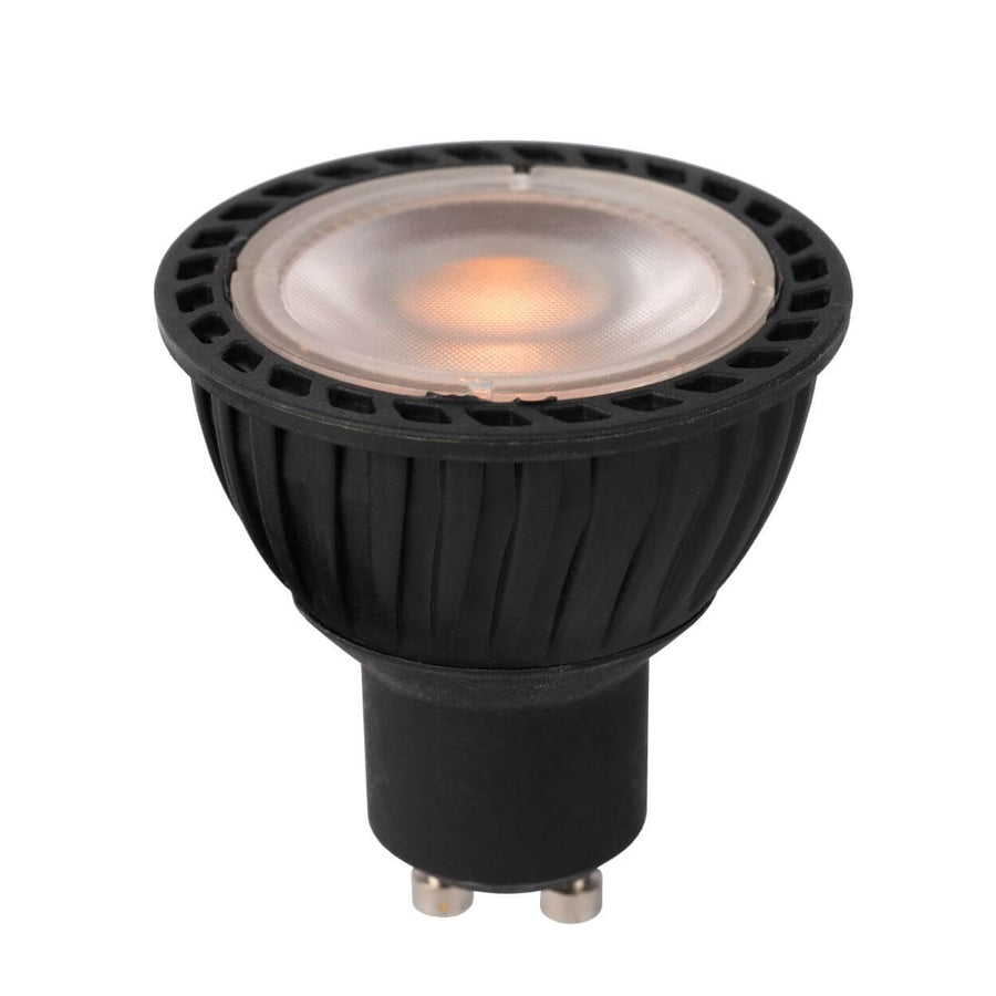 Ampoule LED GU10 noire, 5 W | Lucide (49010/05/30)