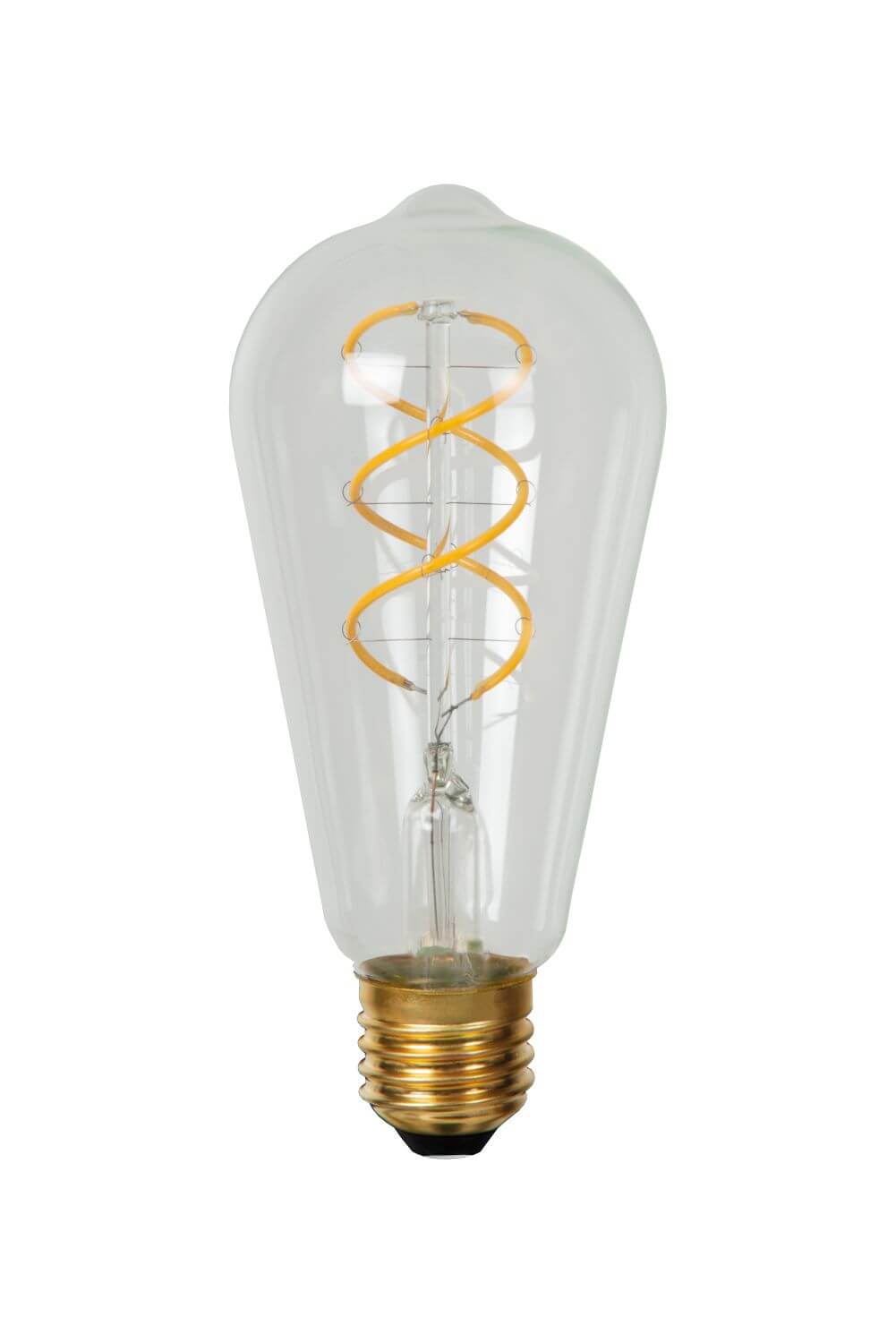 Ampoule LED E27 à filament transparente, 4,9 W | Lucide